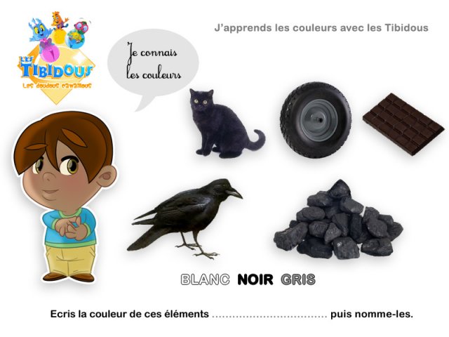 Site pour enfants - Les Tibidous - apprendre les couleurs en petite section  - apprendre-les-couleurs